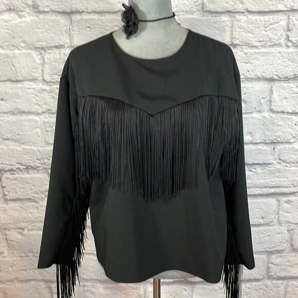 Asos fringe blouse - Picture 1 of 8
